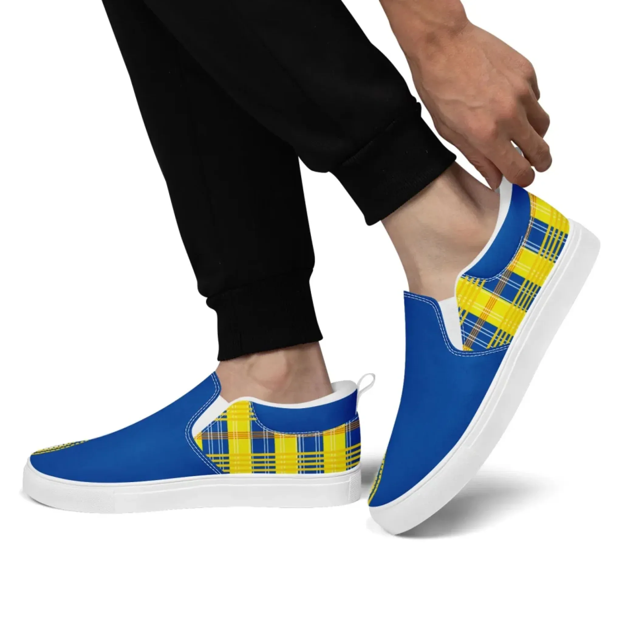 Personalized Corporate Sneakers, Custom Event Slip On Shoes, Comfortable Unisex Shoes