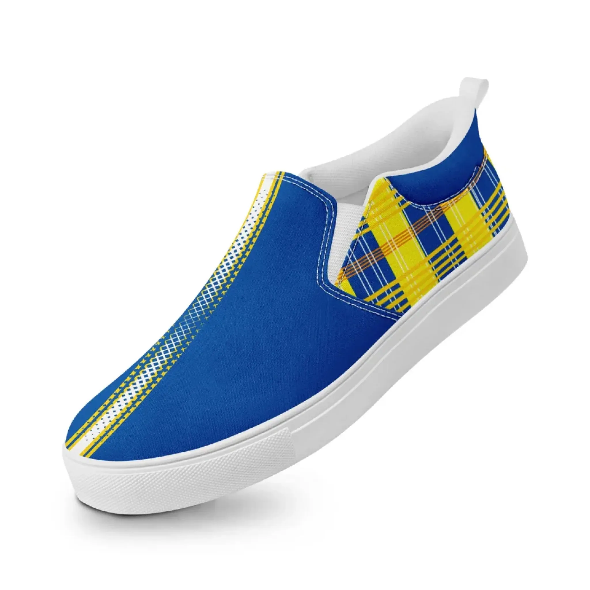 Personalized Corporate Sneakers, Custom Event Slip On Shoes, Comfortable Unisex Shoes