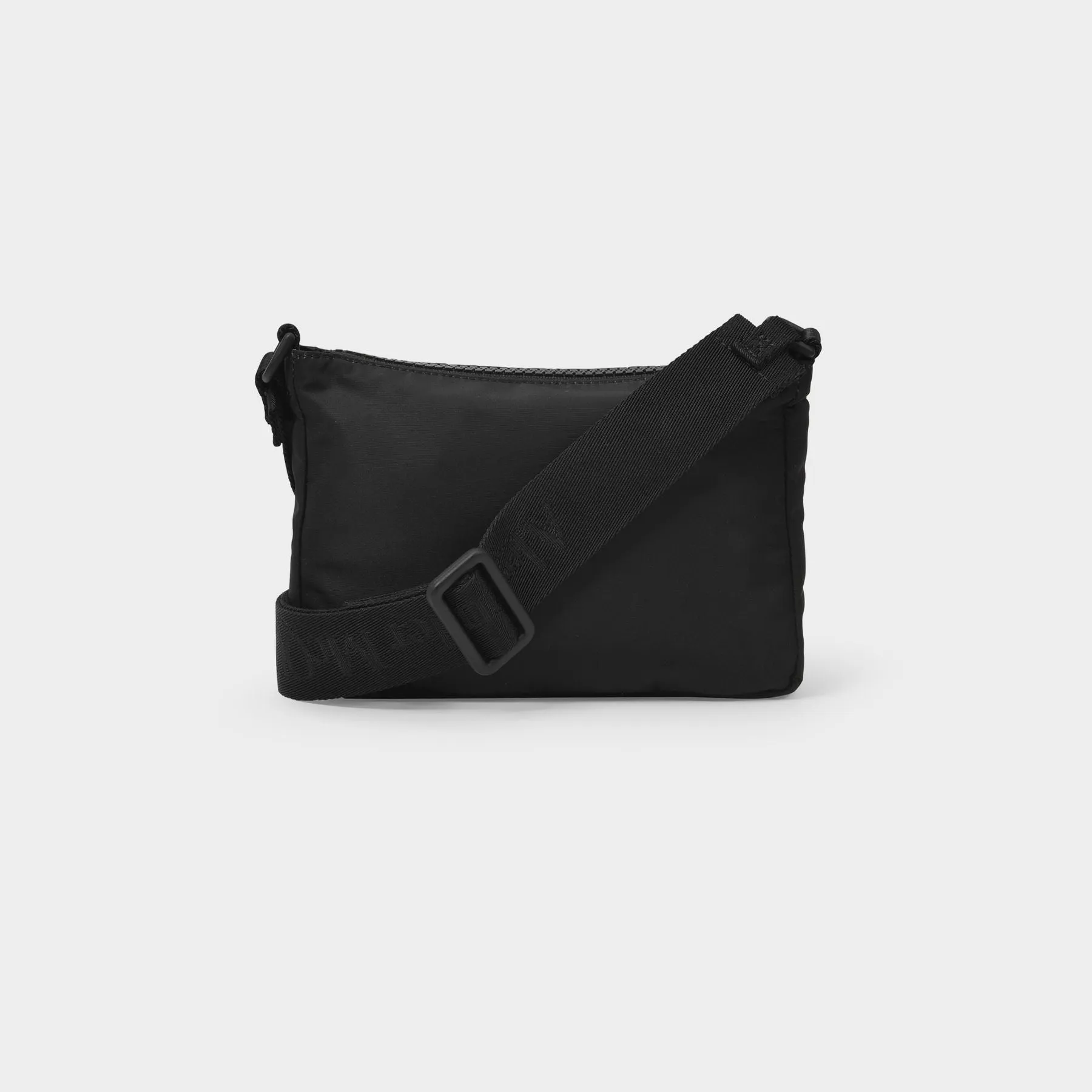 Phone Bag in Black Canvas