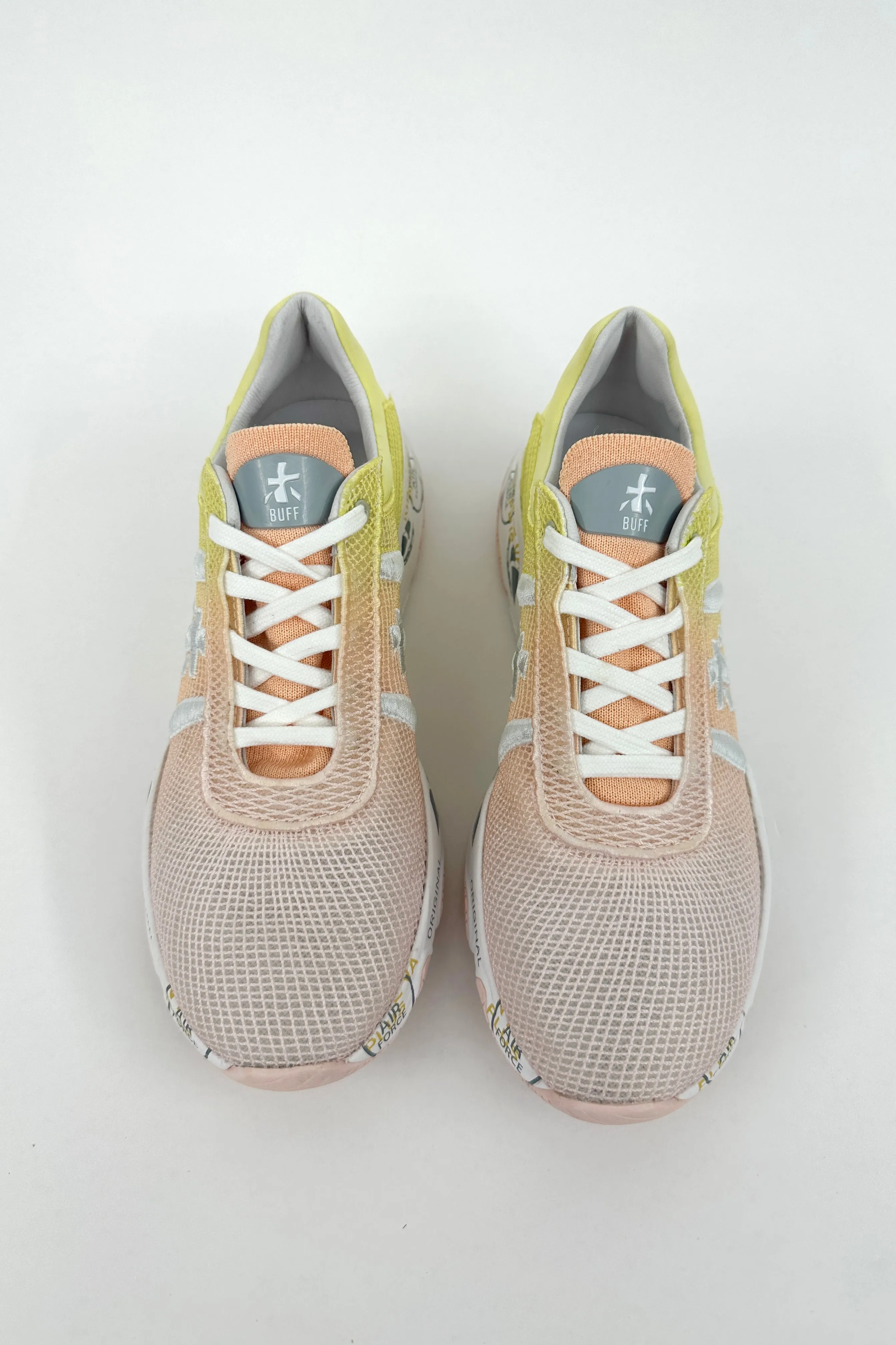 Premiata - Buff 6204 Sneaker: Orange & Pink