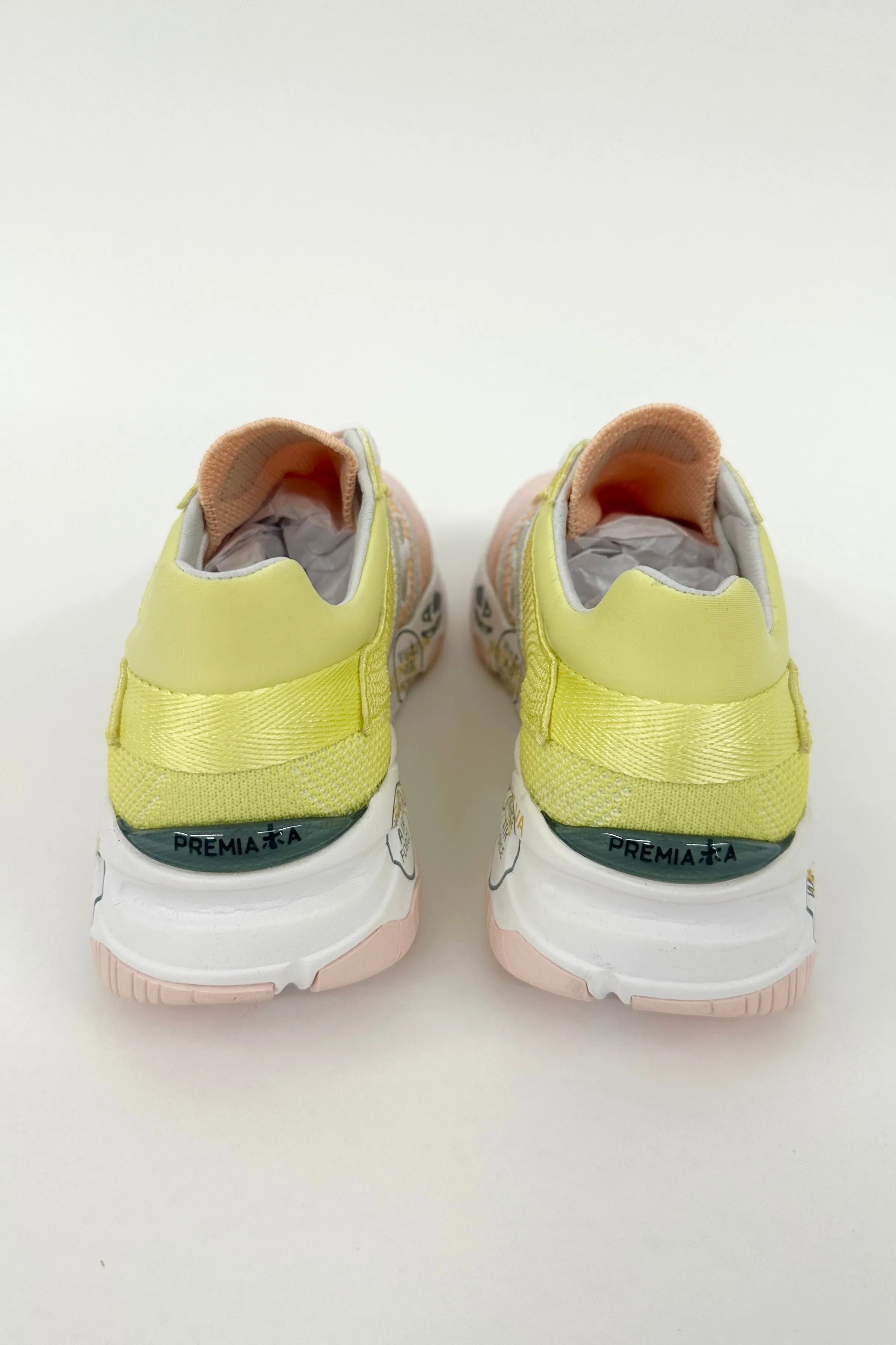 Premiata - Buff 6204 Sneaker: Orange & Pink