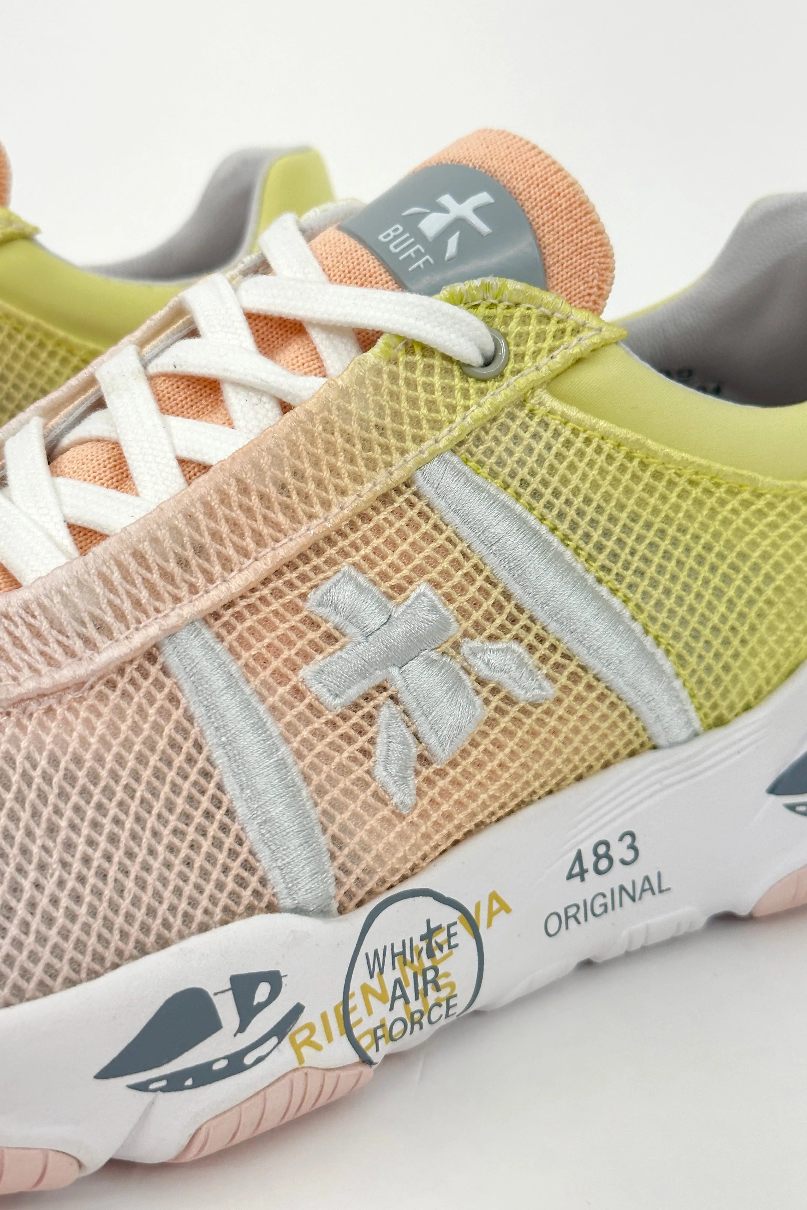 Premiata - Buff 6204 Sneaker: Orange & Pink