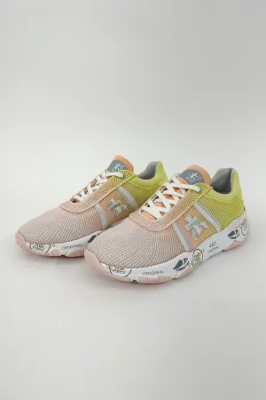 Premiata - Buff 6204 Sneaker: Orange & Pink