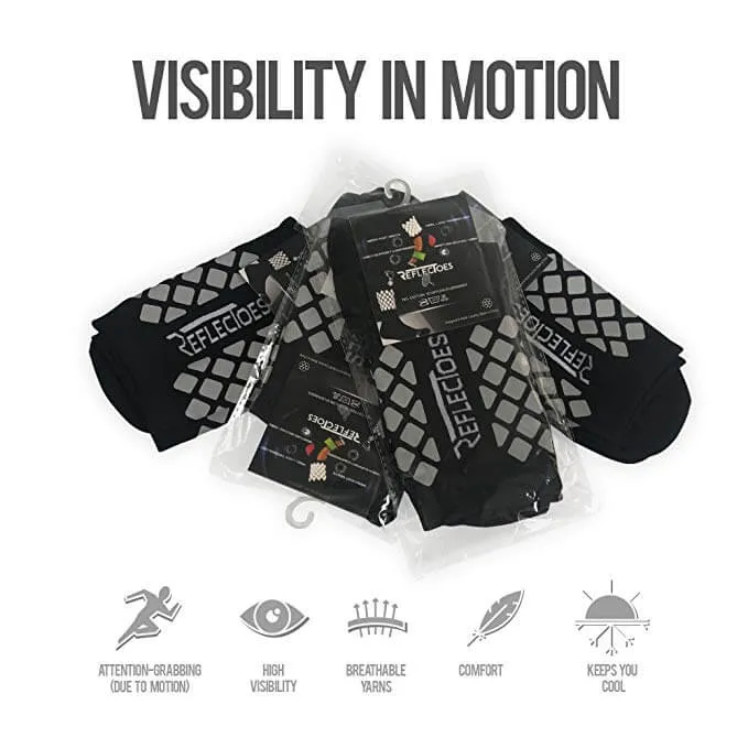 Reflectoes Reflective Socks For Cycling and Running