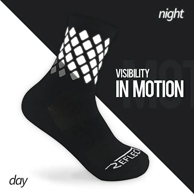 Reflectoes Reflective Socks For Cycling and Running