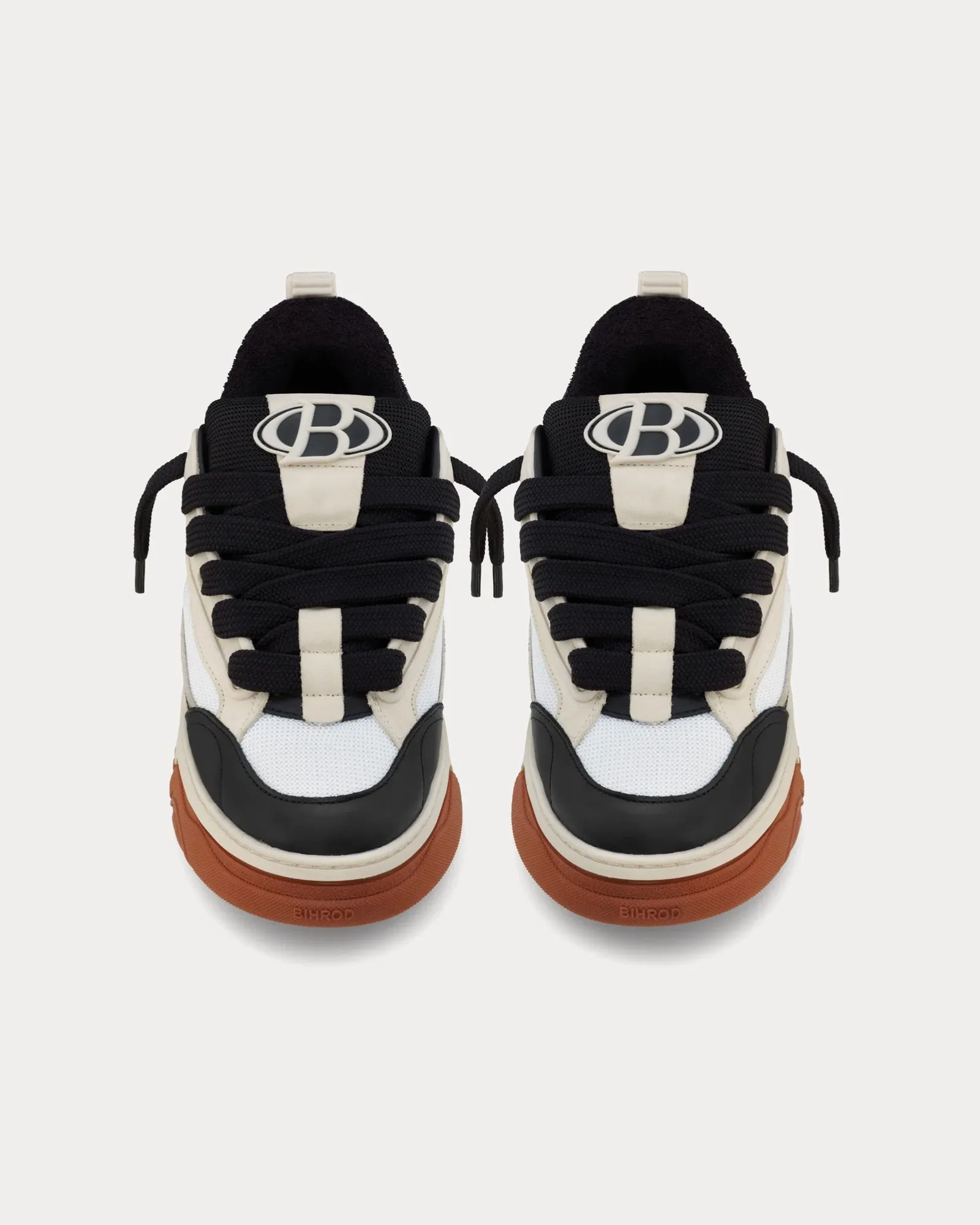 Revy Black / Brick Low Top Sneakers