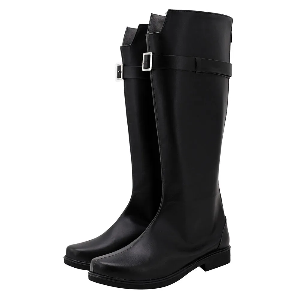 SeeCosplay Final Fantasy Costume Remake - Sephiroth Cosplay Shoes Boots Halloween Costumes Accessory Custom Made