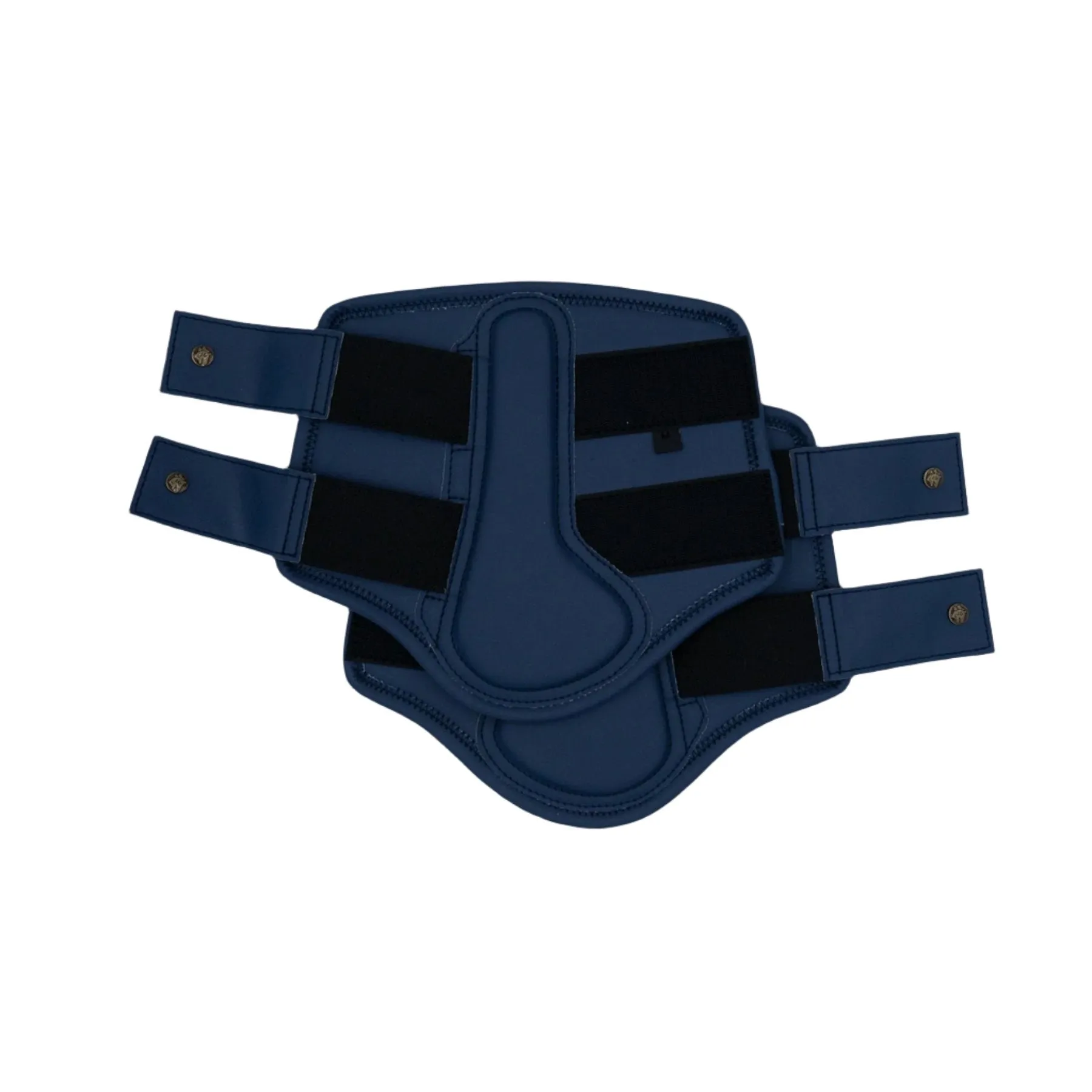 Sixteen Cypress Leatherette Splint Boots, Navy