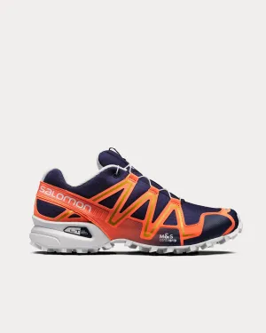 SpeedCross 3 Evening Blue / Persimon / Gold Low Top Sneakers