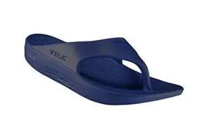 Telic Unisex Arch Support Recovery Flipflop Sandal,Deep Ocean,11 B(M) US Women / 10 B(M) US Men (Large) BONUS Pumice Stone $49 Value