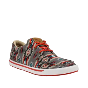 Twisted X Ladies Aztec Red Slip On Kicks WCA0089