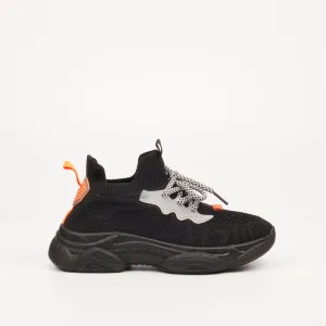 Urbanart Sleek 1 Knit Sneakers - Black (Kids)