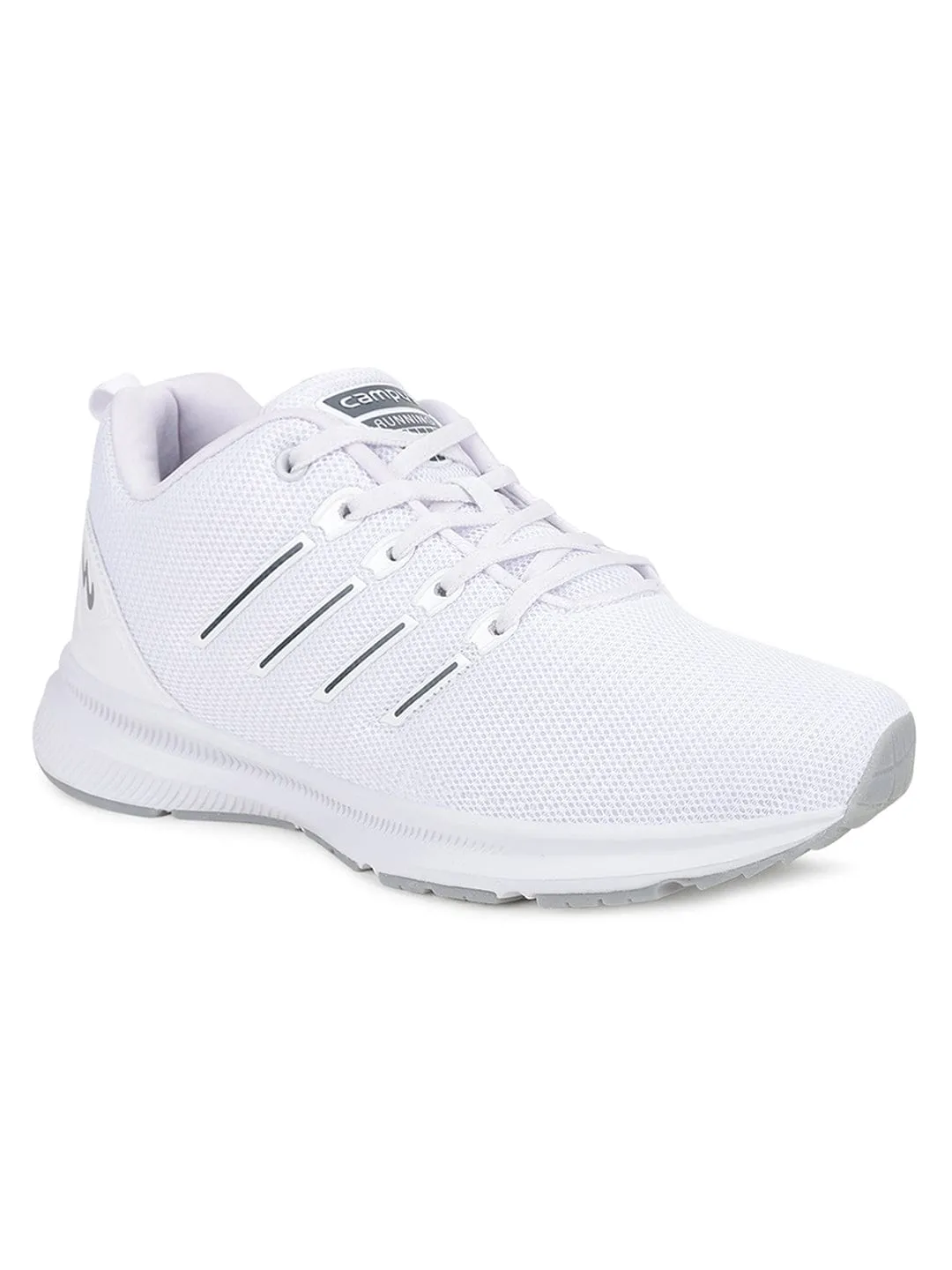 VACUM White Men's Running Shoes