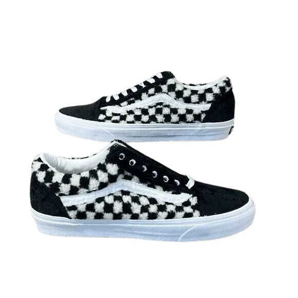 Vans Old Skool Sherpa Checkerboard Men's Skateboarding Shoes