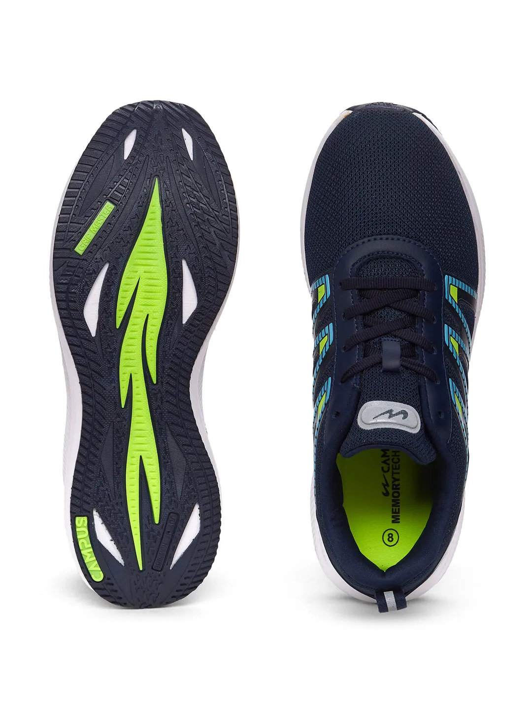 WENDIGO Navy Men's Running Shoes