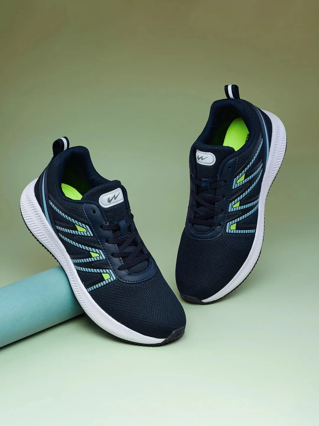WENDIGO Navy Men's Running Shoes