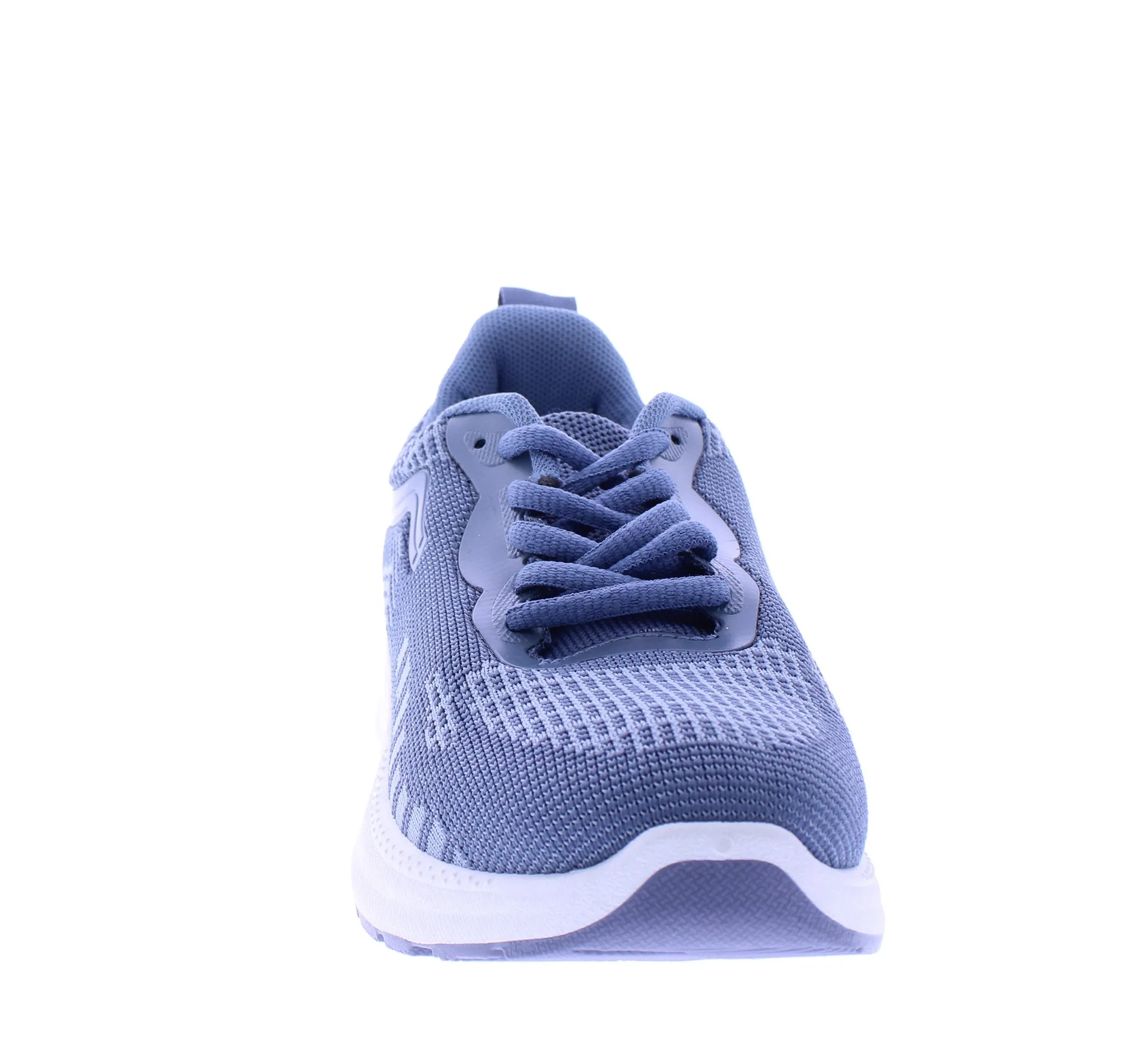 Women Two Tone Fly Knit Lace Up Sneaker