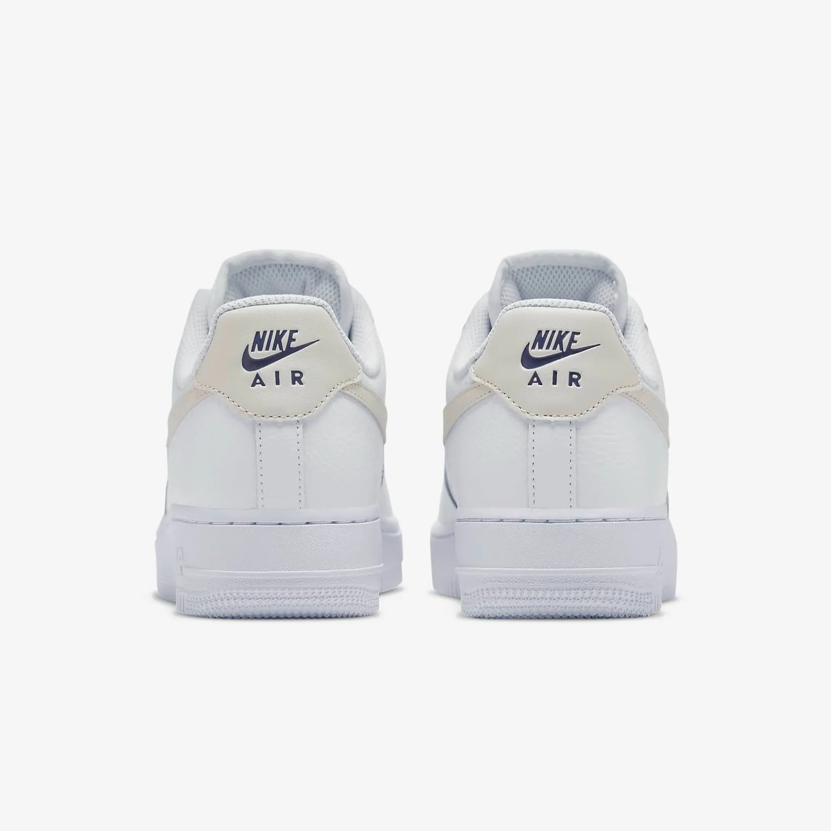 Women's Nike Air Force 1 '07 "Light Bone" (Summit White/Light Bone/Deep Royal)(315115-168)