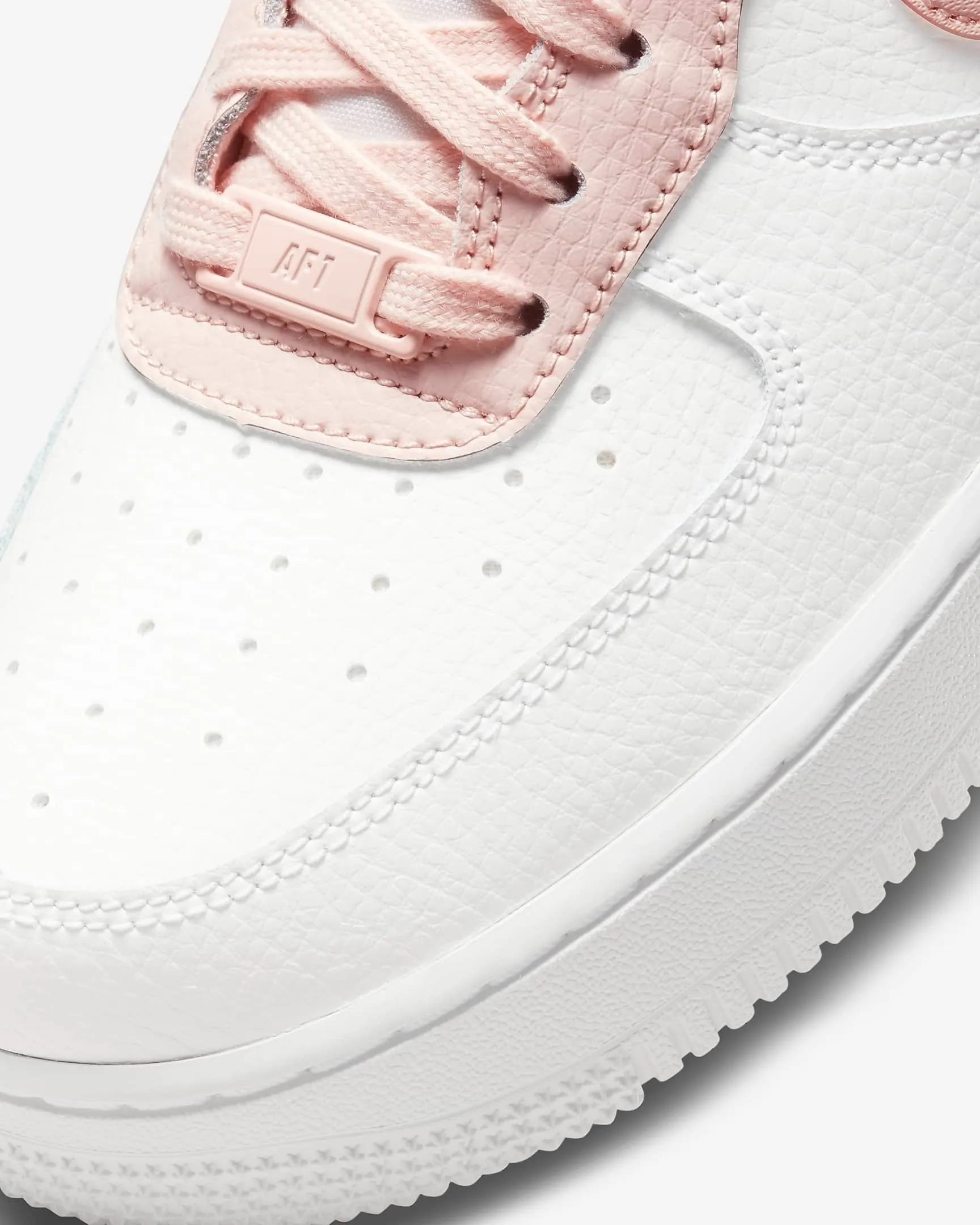 Women's Nike Air Force 1 '07 "Pale Coral" (Summit White/University Red)(315115-167)
