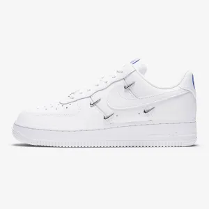Women's Nike Air Force 1 LX "Metallic Swoosh" (White/Hyper Royal)(CT1990-100)