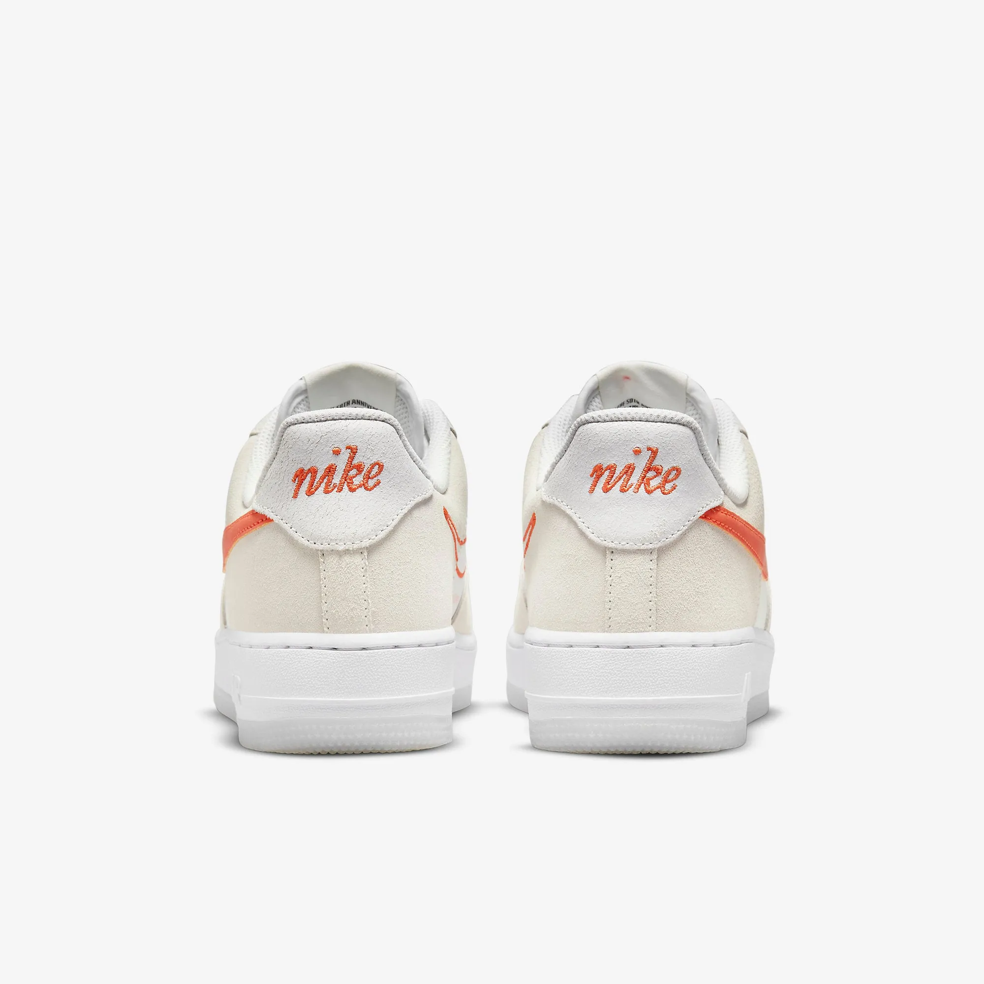 Women's Nike Air Force 1 SE "First Use" (Summit White/Sail/Cream/Orange)(DA8302-101)