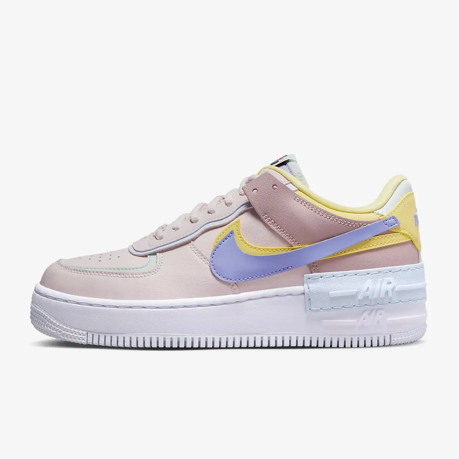 Women's Nike Air Force 1 Shadow "Soft Pink Lemon Wash" (CI0919-600)