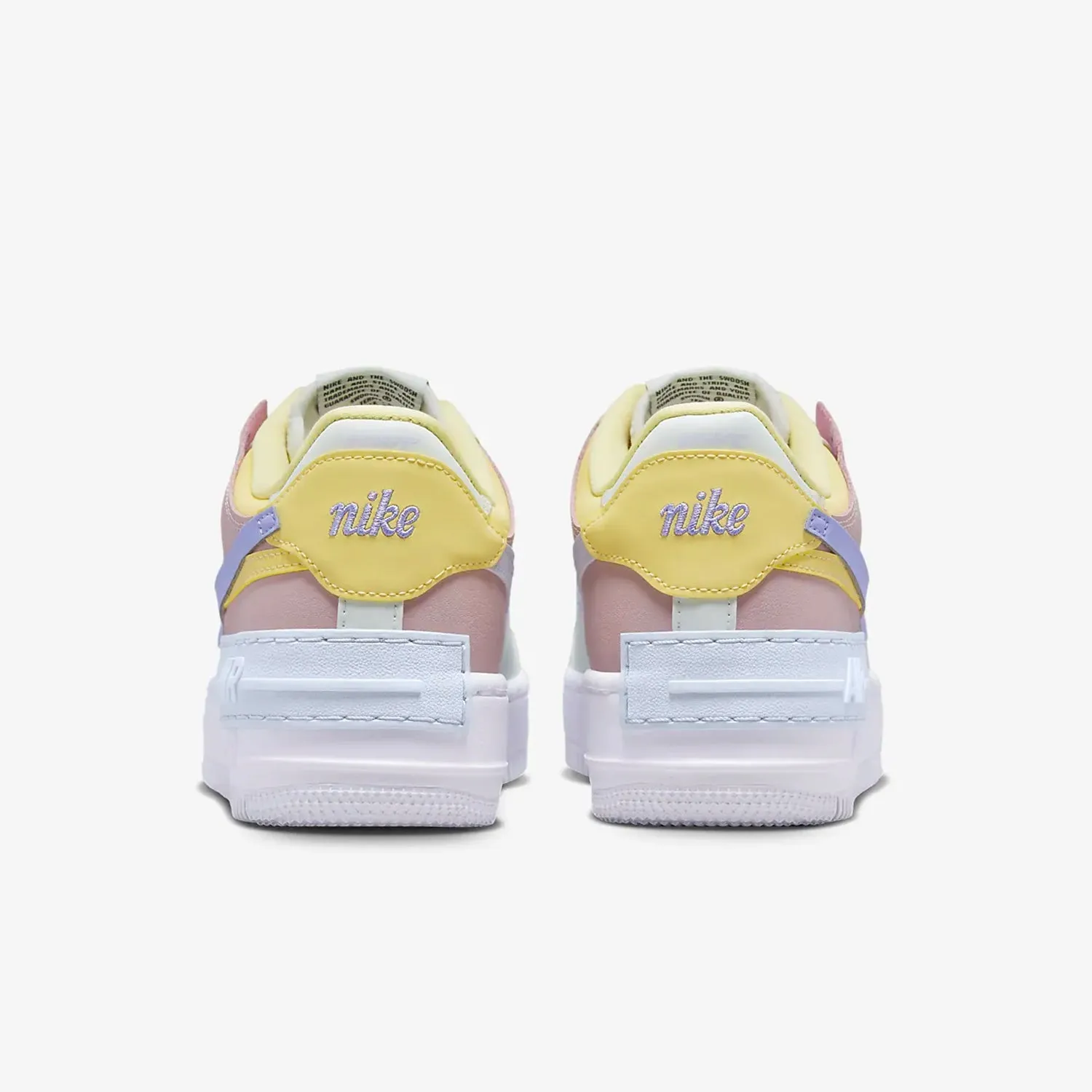 Women's Nike Air Force 1 Shadow "Soft Pink Lemon Wash" (CI0919-600)