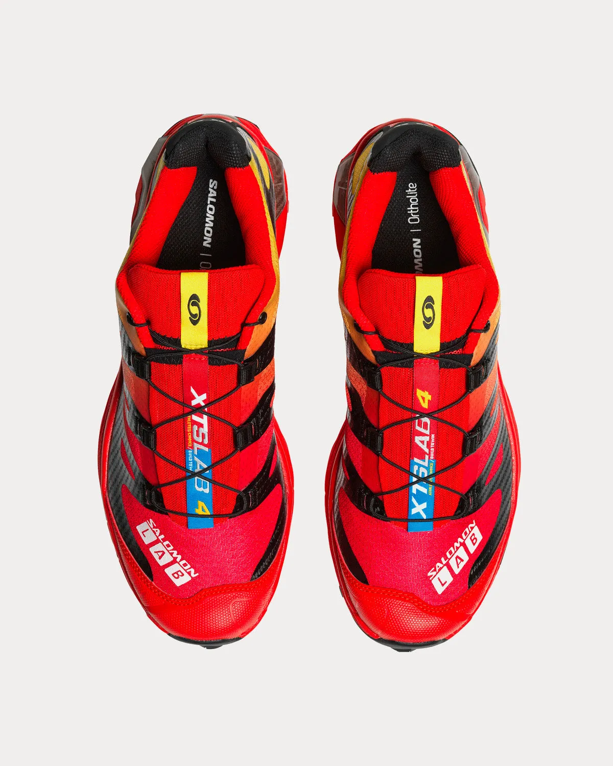 XT-4 OG Fiery Red / Black / Empire Yellow Low Top Sneakers