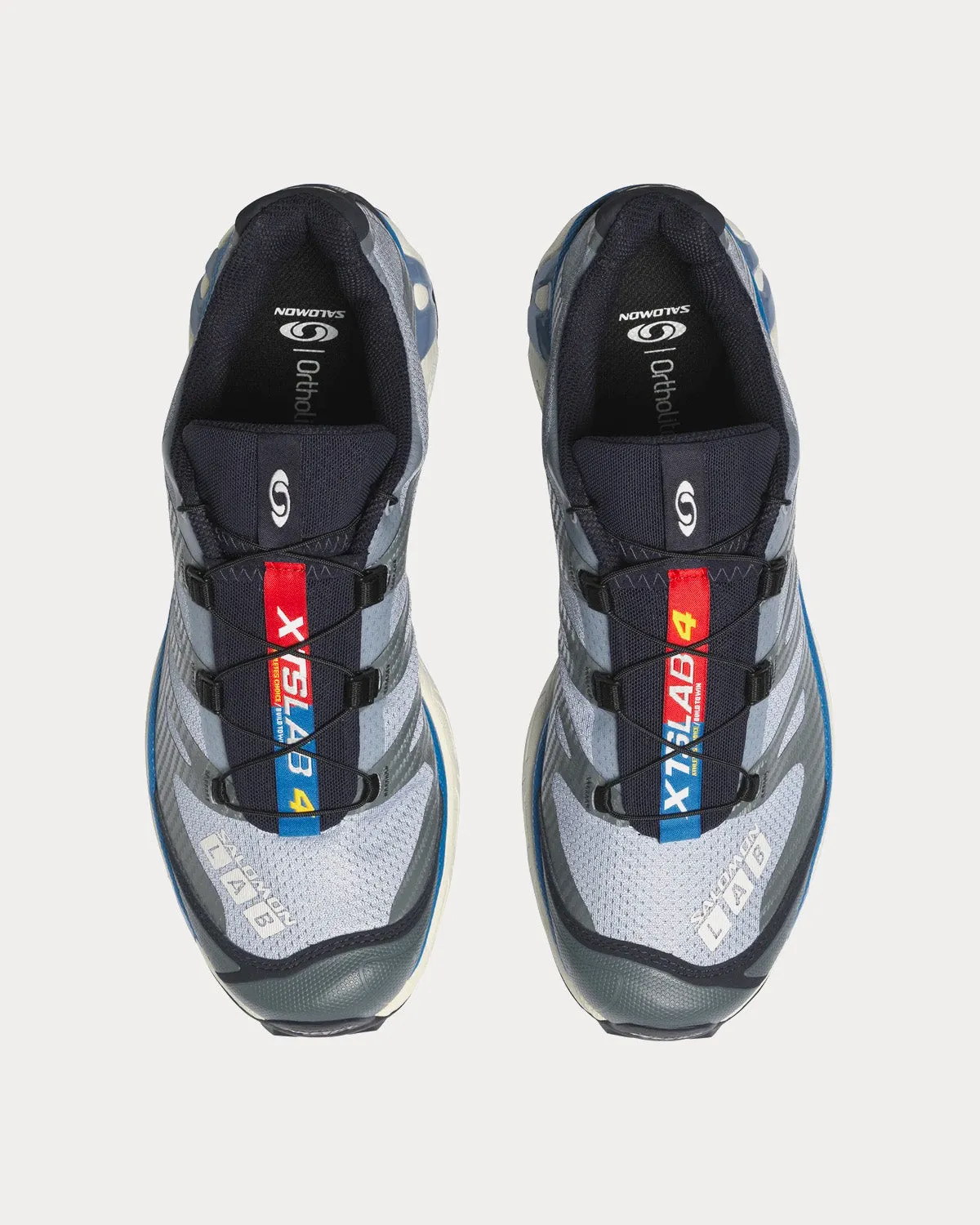 XT-4 Stormy Weather / Indigo Bunting / Nimbus Cloud Low Top Sneakers