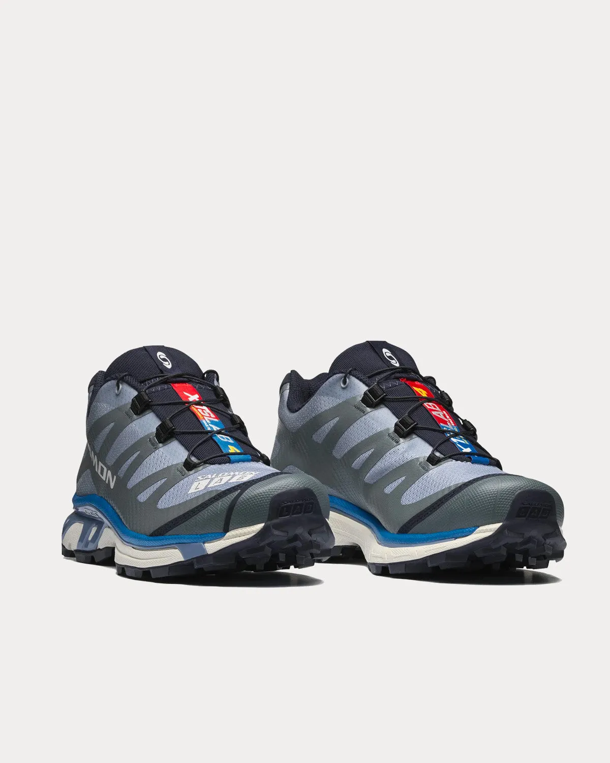 XT-4 Stormy Weather / Indigo Bunting / Nimbus Cloud Low Top Sneakers