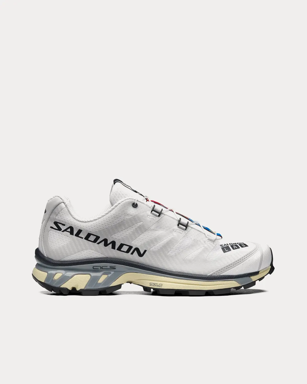 XT-4 White / Lunar Rock / Night Sky Low Top Sneakers