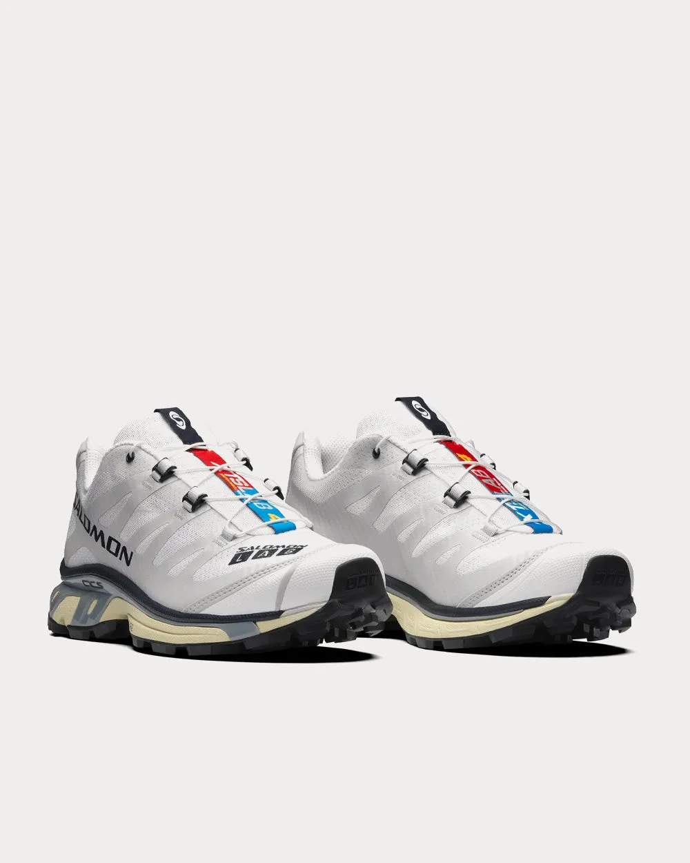 XT-4 White / Lunar Rock / Night Sky Low Top Sneakers