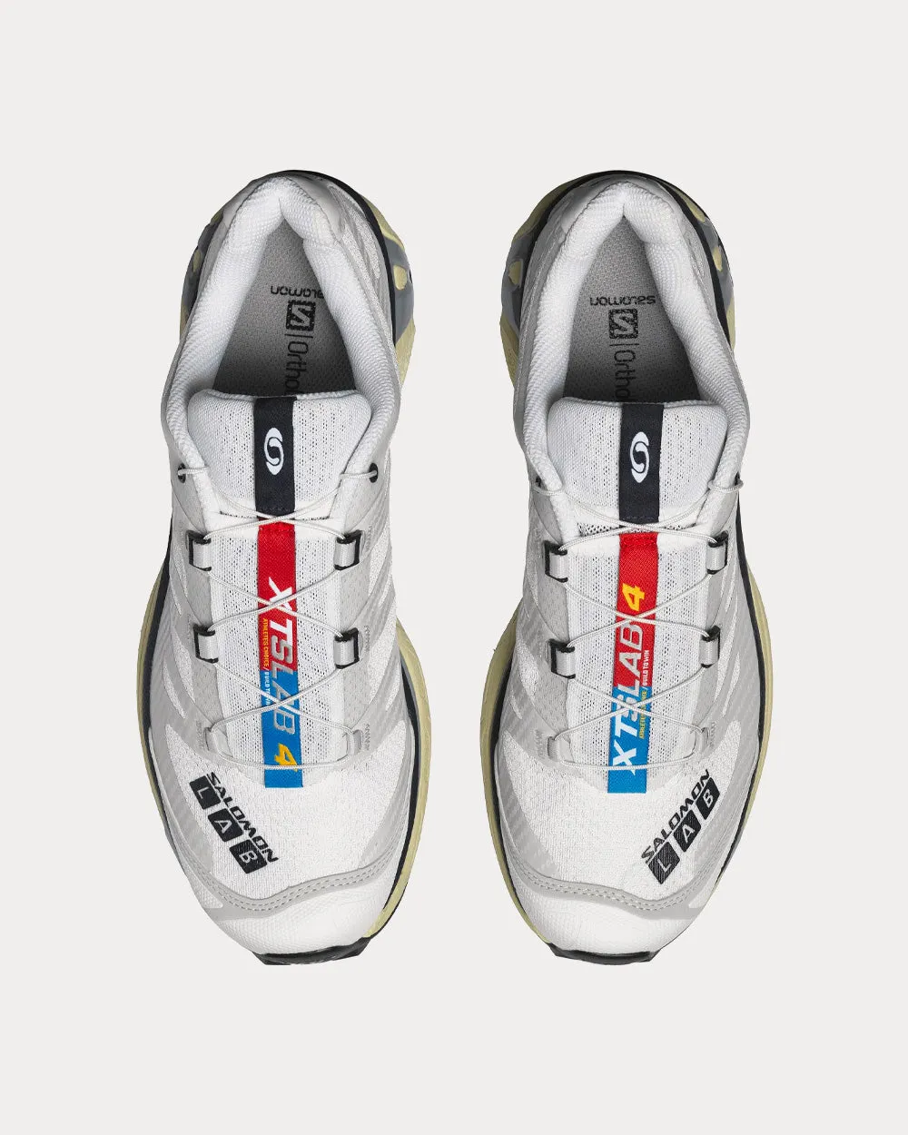 XT-4 White / Lunar Rock / Night Sky Low Top Sneakers