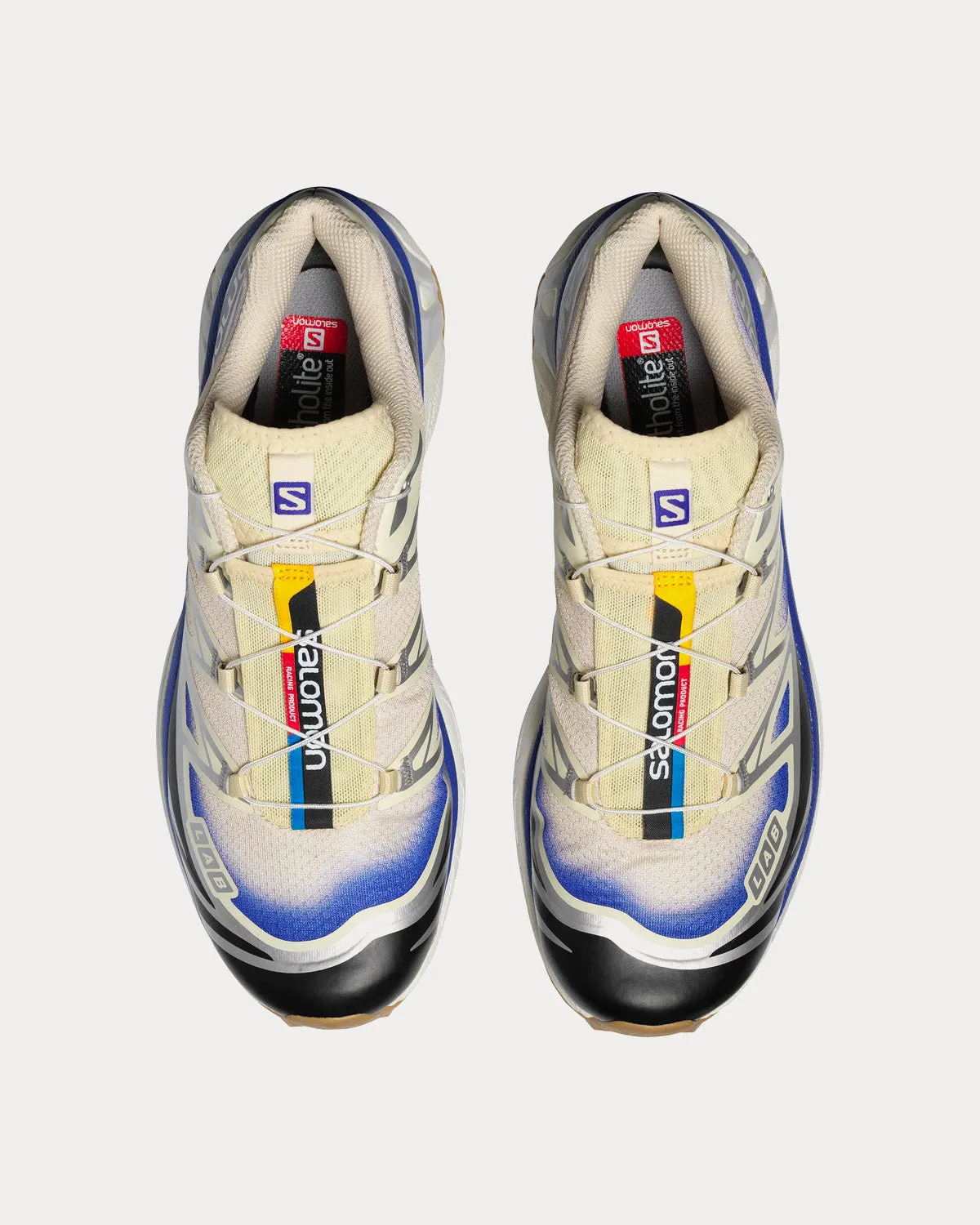 XT-6 Skyline Bleached Sand / Dazzling Blue / Black Low Top Sneakers