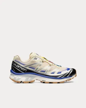 XT-6 Skyline Bleached Sand / Dazzling Blue / Black Low Top Sneakers